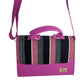 Zahara Fugu Crossbody Handbag _ Hot Pink