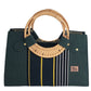 Nasika Fugu Tote Handbag _ Green