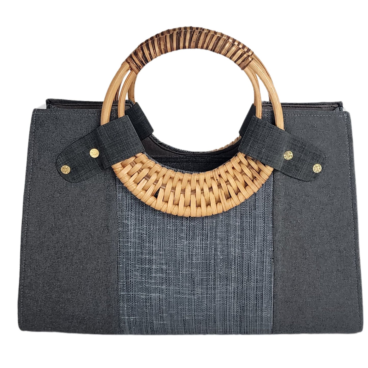 Nasika Fugu Tote Handbag _ Gray