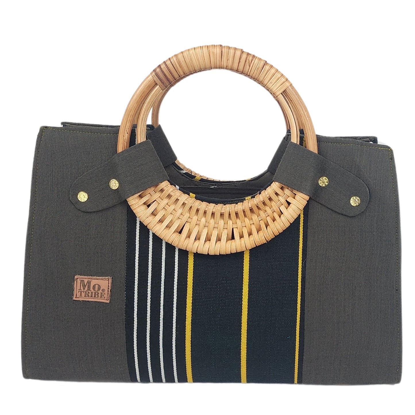 Nasika Fugu Tote Handbag _ Green