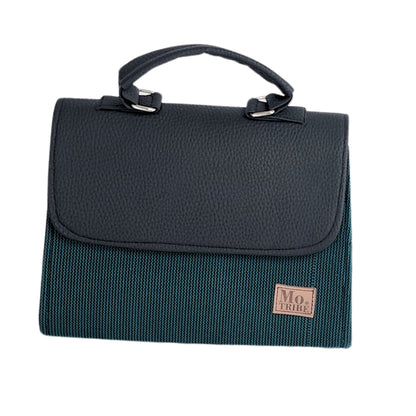 Zahara Fugu Crossbody Handbag _ Green