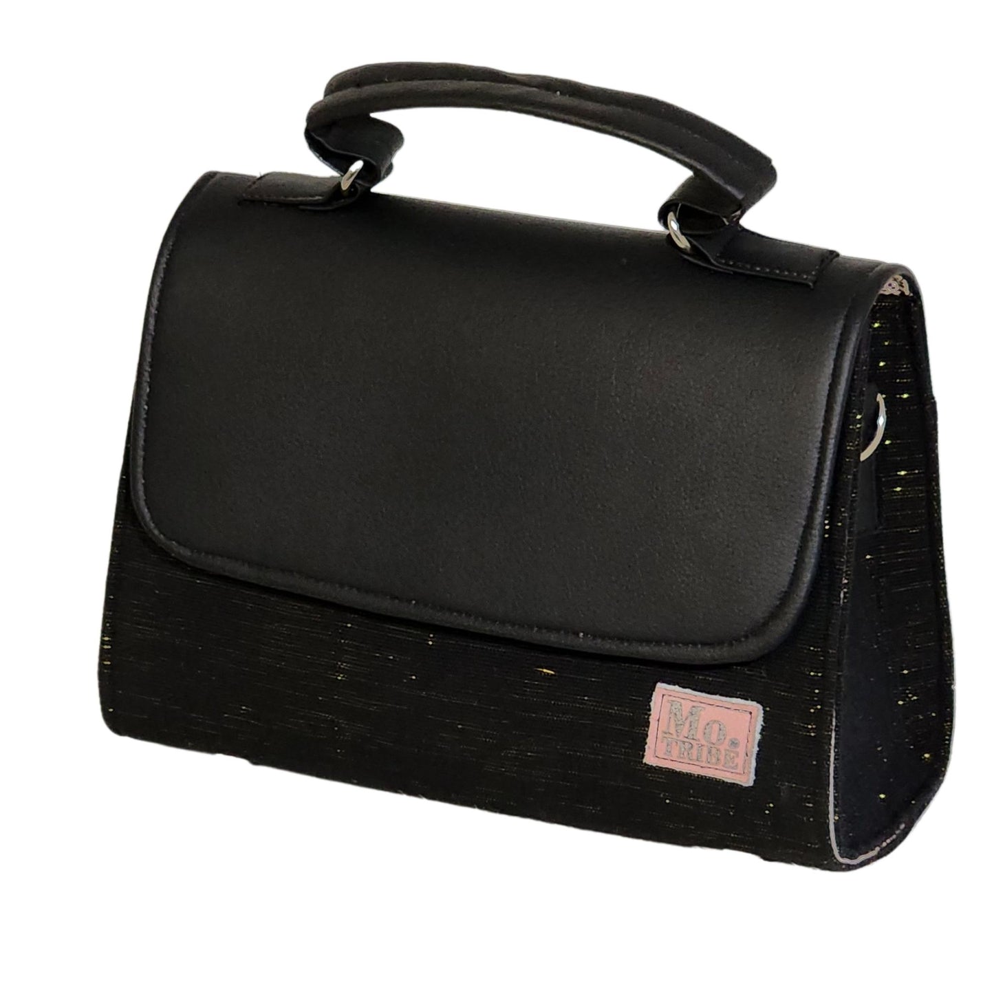 Zahara Fugu Crossbody Handbag _ Black